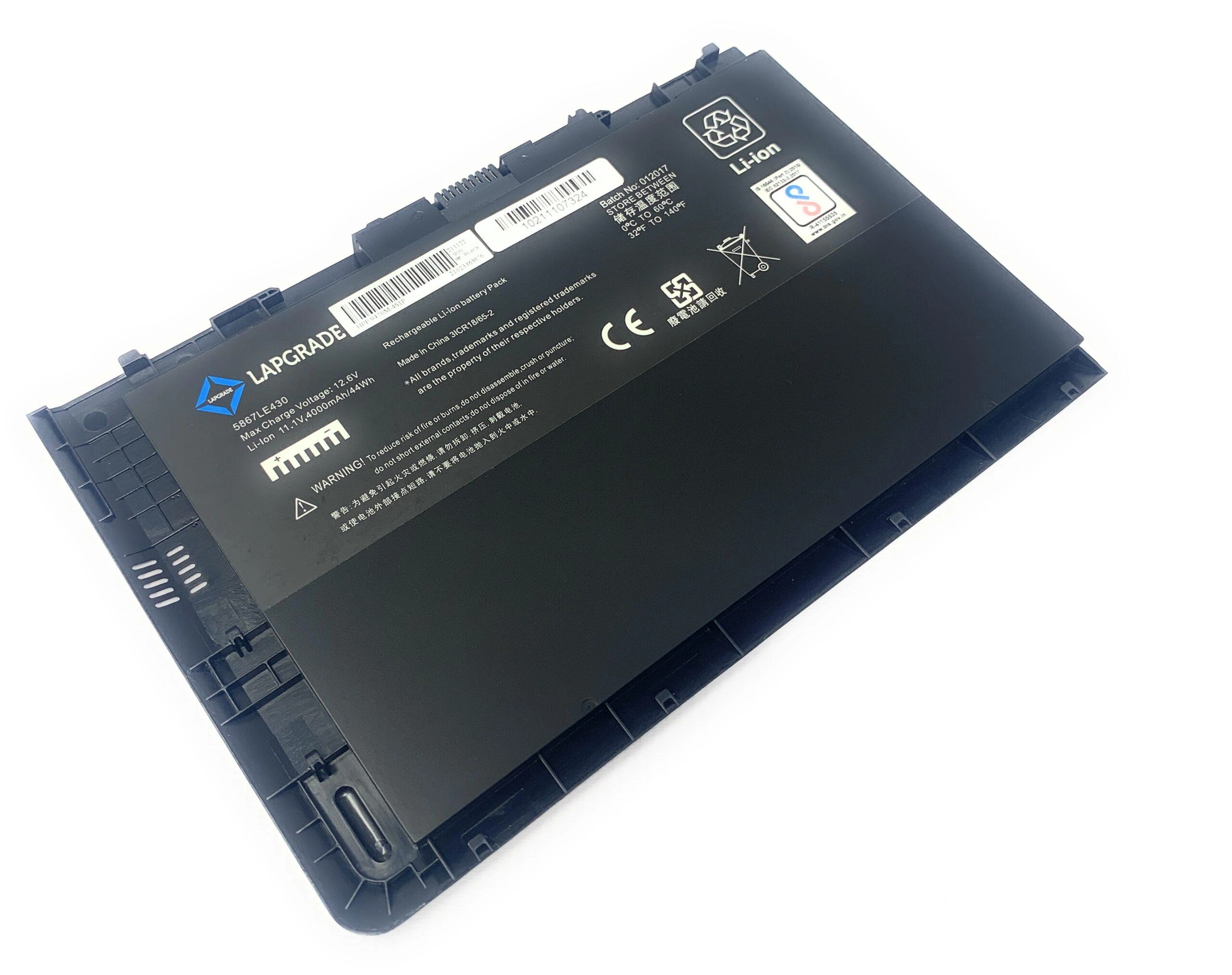 Lapgrade Battery for HP BT04XL for Elitebook Folio 9470 9470m Series-H4Q47AA-1