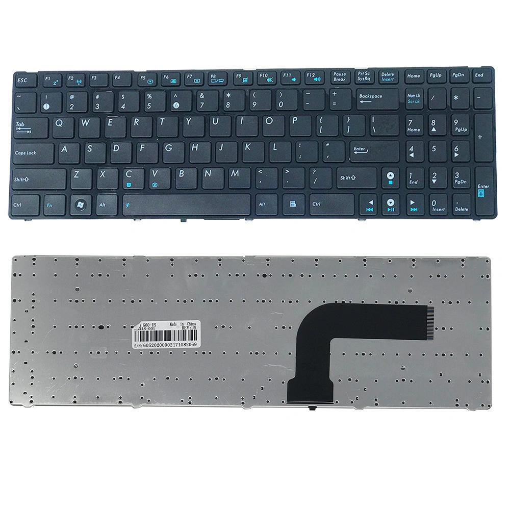 Lapgrade Asus A52, K52, K72 Series (MP-10A73US-5281) Laptop KeyBoard-1417