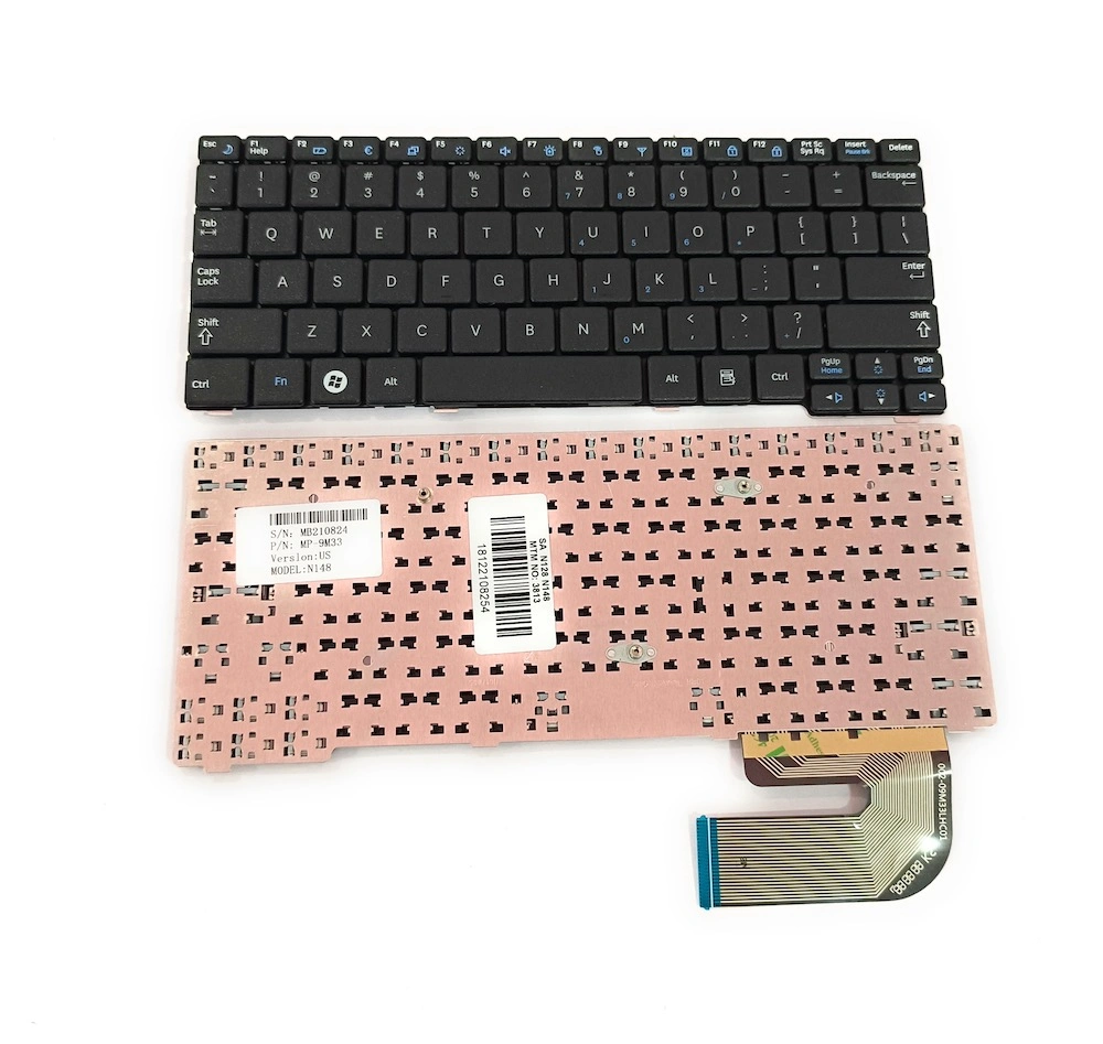 Lapgrade Samsung N128, N148, N150 Series (V113760AS1 RU) Black Laptop Keyboard-3813