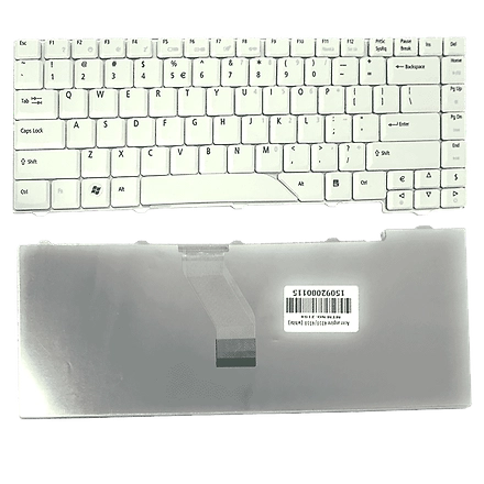 Lapgrade Acer Aspire 4310, 4510, 5710, 5920, 4710, 4920 Series White Laptop Keyboard-2104
