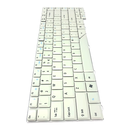 Lapgrade Acer Aspire 4310, 4510, 5710, 5920, 4710, 4920 Series White Laptop Keyboard-2