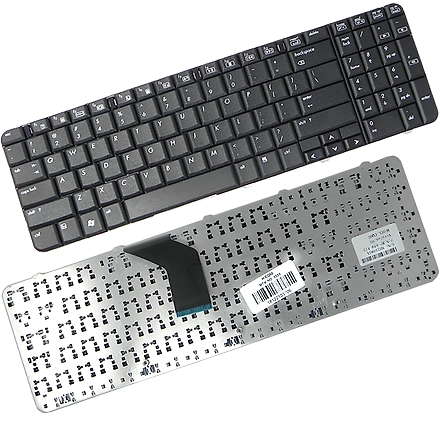 Lapgrade HP Compaq Presario CQ60 Series Black Laptop Keyboard-2355