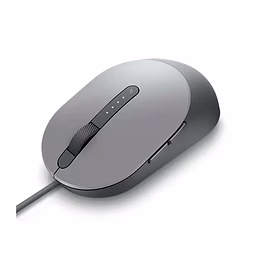 dell laser wired mouse titan grey-ms3220