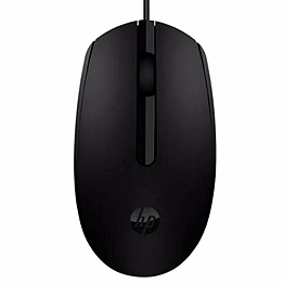 hp wired mouse m10 (black)-7ya10pa