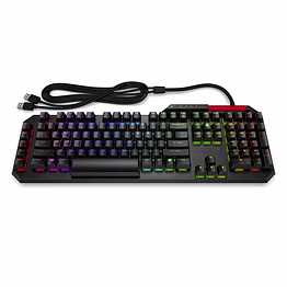 hp omen sequencer opto mechanical wired rgb gaming keyboard with n-key