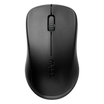RAPOO 1620 wireless Mouse , 2.4 GHz with USB Nano Receiver, Optical Tracking, Ambidextrous, PC/Mac/Laptop - Black-1