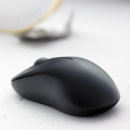 RAPOO M160 Multimode (Bluetooth) 3.0 4.0 &amp; wireless 2.4 GHz with USB Nano Receiver,1300PI Optical Tracking, Ambidextrous.-2