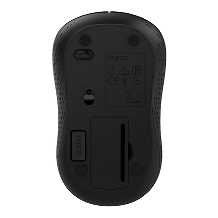RAPOO M160 Multimode (Bluetooth) 3.0 4.0 &amp; wireless 2.4 GHz with USB Nano Receiver,1300PI Optical Tracking, Ambidextrous.-4