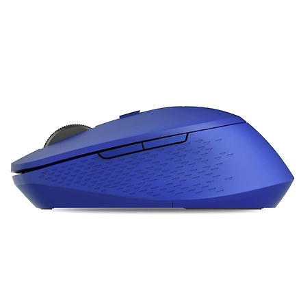 Rapoo M300 Silent Wireless Mouse 1600 DPI Sensor 9 Months Battery Life Quiet Buttons Ergonomic for Right-Handed PC &amp; Mac, 3 Years Warranty - Blue-3