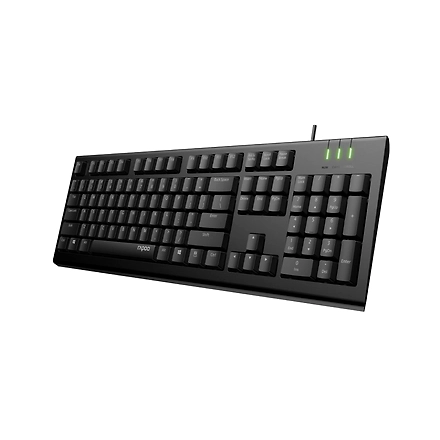 Rapoo NK1800 Spill Resistance Wired USB Keyboard-1037