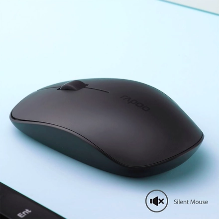Rapoo X260 Wireless Keyboard and Mouse Combo set 2.4 Ghz with Type Writer Key-3