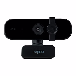 rapoo c280 digital usb fhd 1440p business webcam with dual microphone & privacy cover, plug and play, for zoom/skype/google hangouts/face time for mac, laptop mac pc desktop