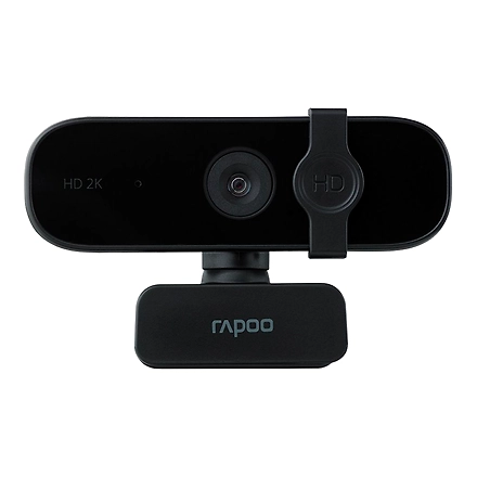 Rapoo C280 Digital USB FHD 1440P Business Webcam with Dual Microphone &amp; Privacy Cover, Plug and Play, for Zoom/Skype/Google Hangouts/Face Time for Mac, Laptop MAC PC Desktop-1141