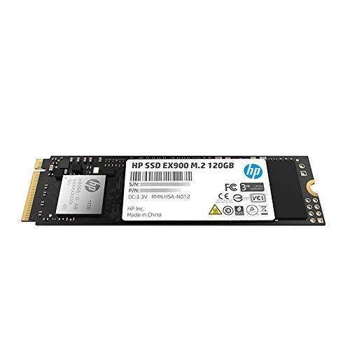 HP EX900 M.2 120GB PCIe 3.1 x 4 NVMe 3D TLC NAND Internal Solid State Drive (SSD)-2YY42AA-5946