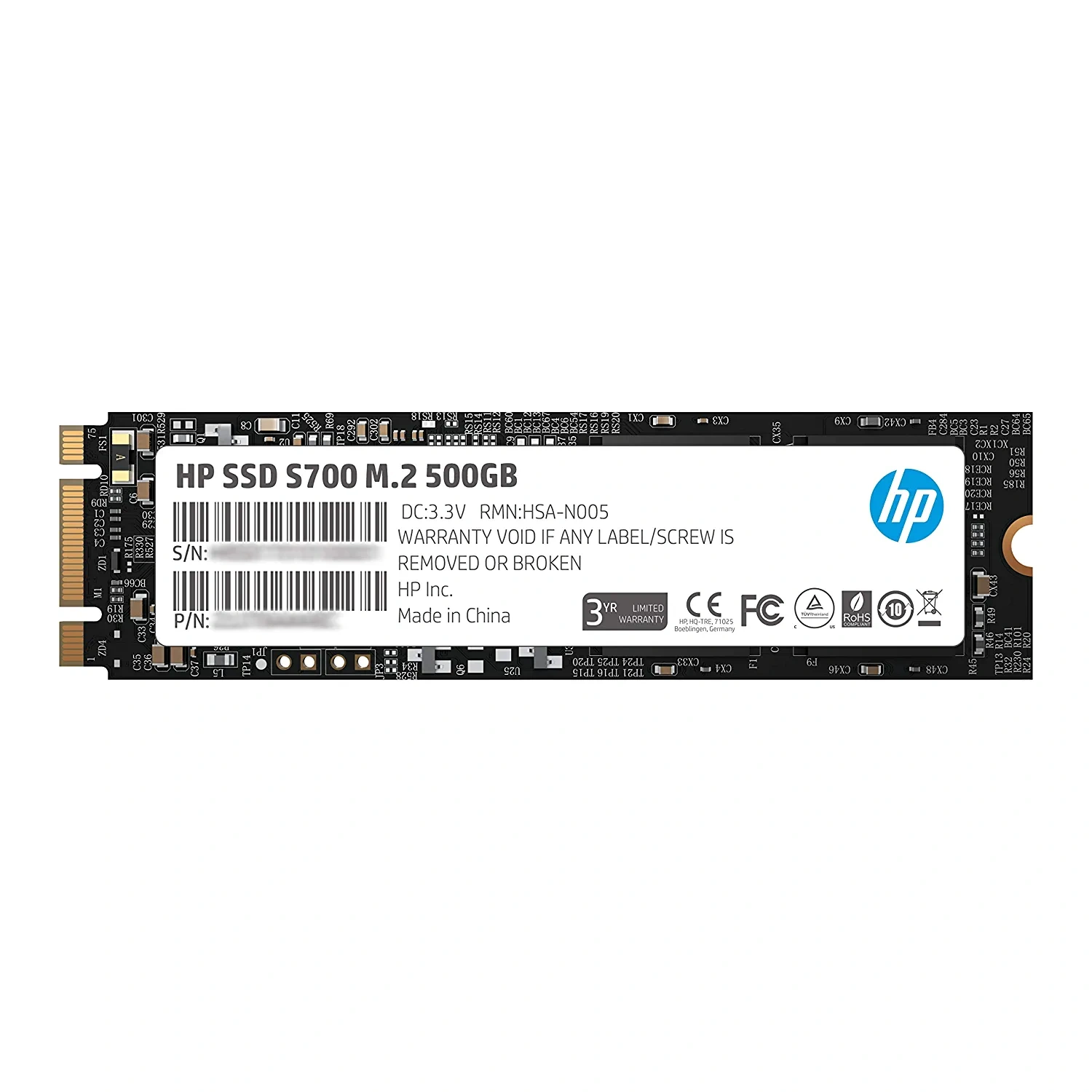 HP ssd S700 500gb M.2 2LU80AA-5908