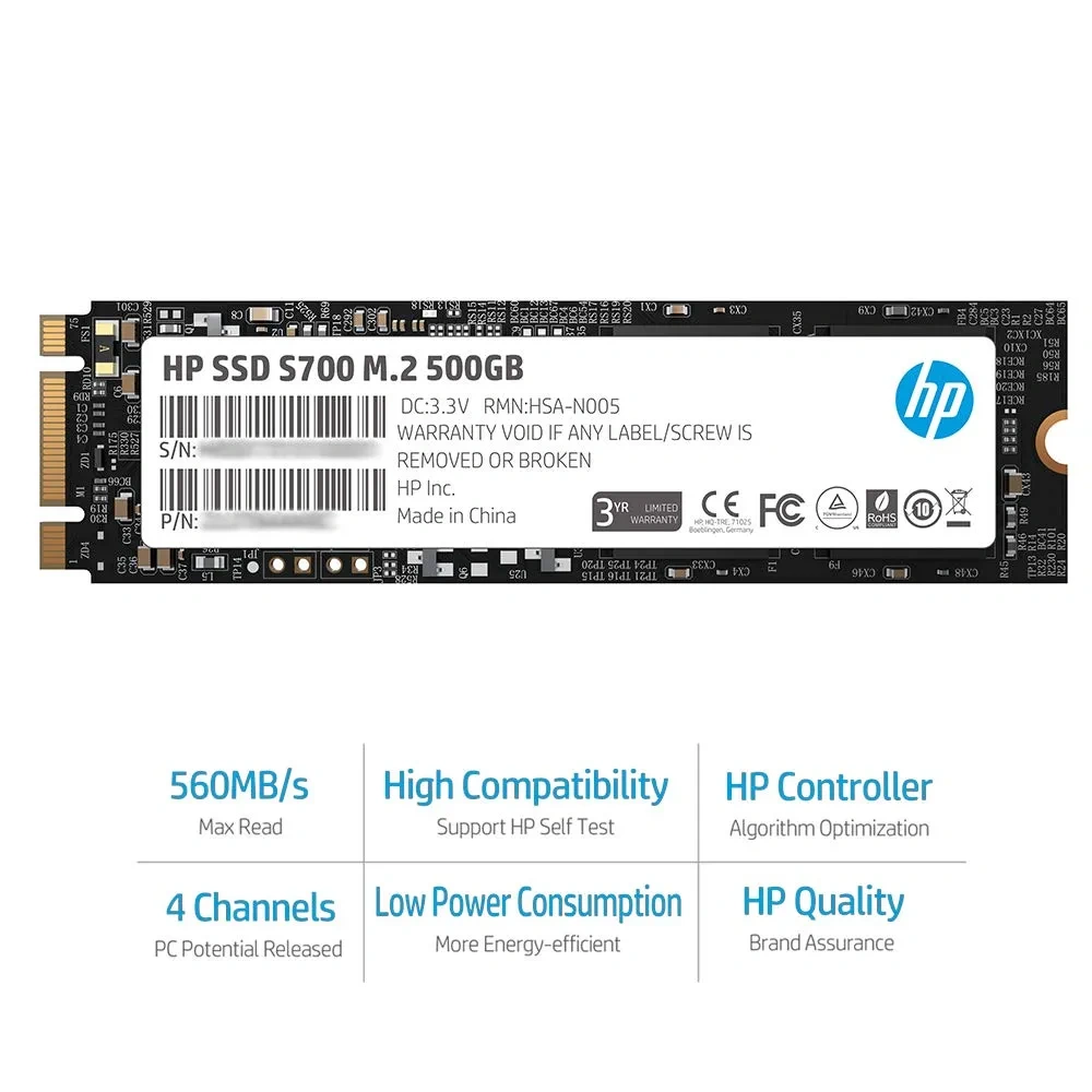 HP ssd S700 500gb M.2 2LU80AA-4