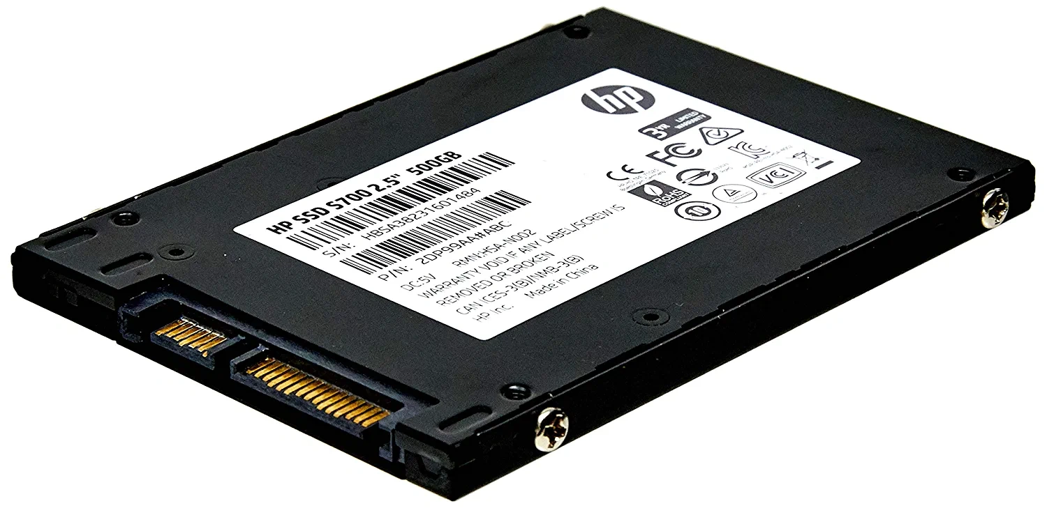 HP S700 500GB SATA III 3D NAND Internal Solid State Drive SSD-2DP99AA-1