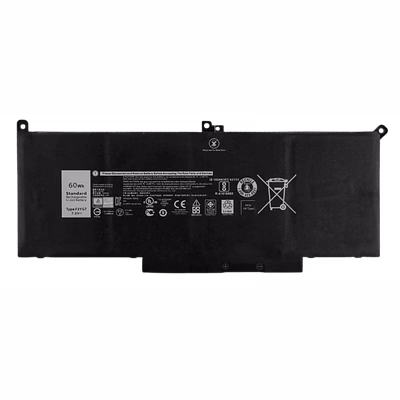 lapgrade battery for dell latitude 7280 7290 7380 7390 7480 4cell 60whr battery-f3ygt