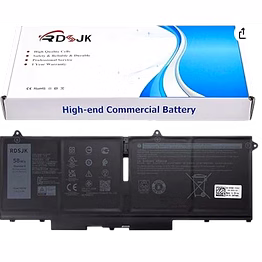 dell lattitude 5330 5430 5530 7330 7430 7530 precision 3570 4 cell 58wh battery-fk0vr/8h6wd/8p81k