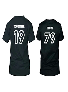 Half Sleeve Couple T-Shirt