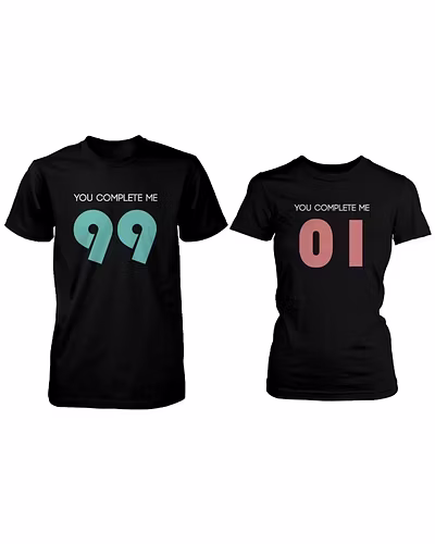 Half sleeve couple t-shirt-100001017