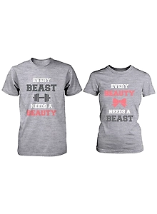 Half Sleeve Couple T-Shirts