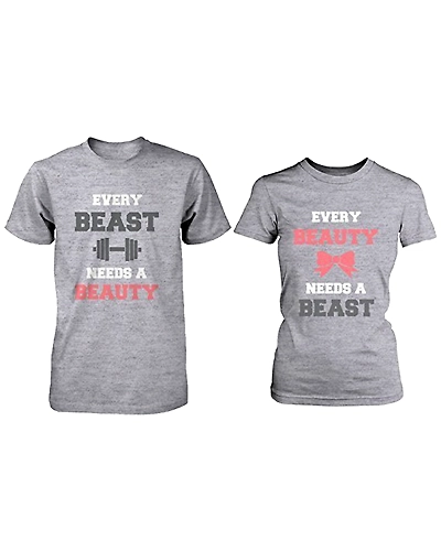 Half Sleeve Couple T-Shirts-110001017