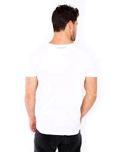 Half sleeve white plain t-shirt Bulk quantity-2