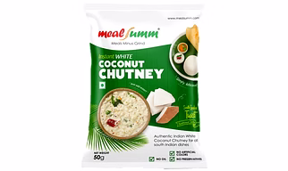 Instant Coconut Chutney (Nariyal Chutney - Just add water, Pack of 4)
