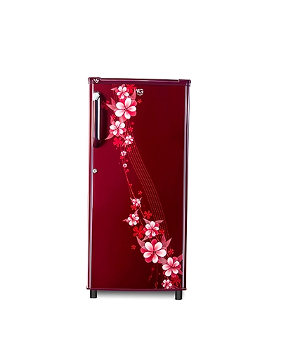 VG 190L DC SINGLE DOOR 3 STAR REFRIGERATOR (BLOSSOM RED)-HL10006