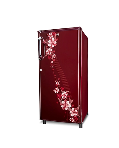 VG 190L DC SINGLE DOOR 3 STAR REFRIGERATOR (BLOSSOM RED)-2