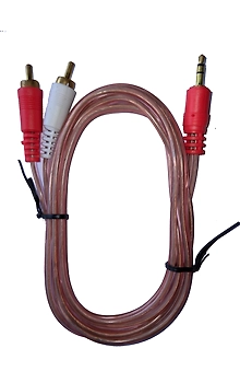 DS 3.5mm to 2-Male RCA Adapter cable - 1.5 meter