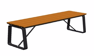 EVOKE WITHOUT BACKREST- LINEAR BENCH
