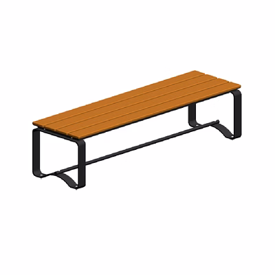 outopia evoke classic without backrest bench