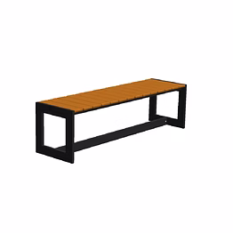 outopia quad1 without backrest - vertical bench