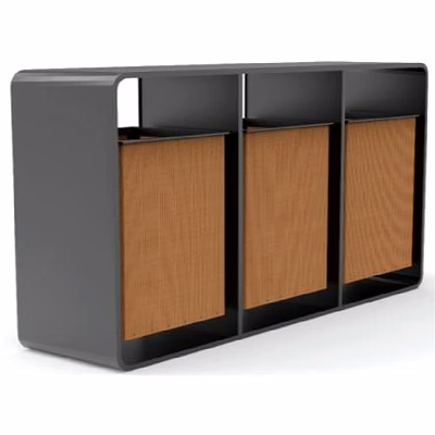 outopia triple dustbin set (without inner bin)