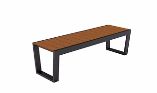 ALLURE WITH OUT BACKREST - VERTICAL BENCH