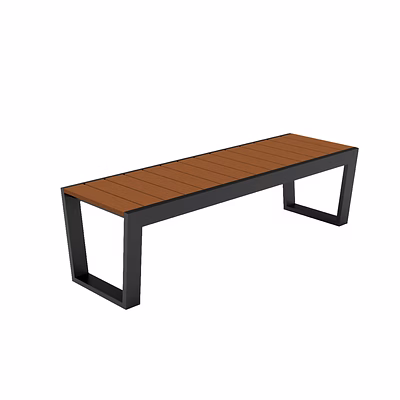 outopia allure with out backrest - vertical bench