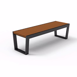 outopia allure with out backrest vertical bench (65 x 45)