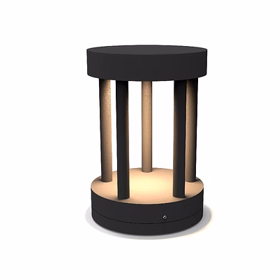 outopia allu-stake bollards - v - 8 inch