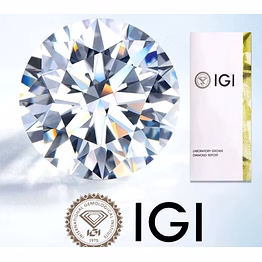 certified natural diamond round