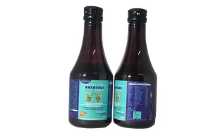 BREATHUS 200ML HERBAL/AYURVEDIC ALCOHOL FREE COUGH SYRUP