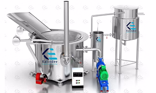Batch-Type Circular Fryer (Bucket Fryer) with Oil Circulation System for Commercial Chips & Snack Frying