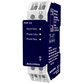 Phase Sequence Relay ,din rail, 22 mm