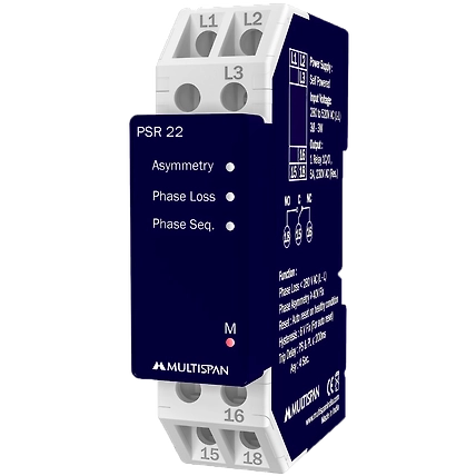 Phase Sequence Relay ,din rail, 22 mm-12234840