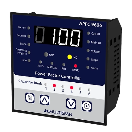 Automatic Power Factor Controller: 6 Stage-12234854