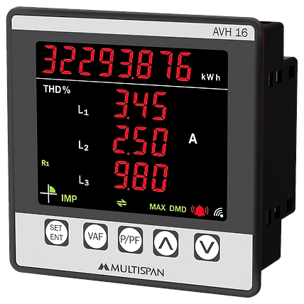 Power Energy meter with Harmonics THD till 31st order LED PREMIUM DISPLAY-12234862