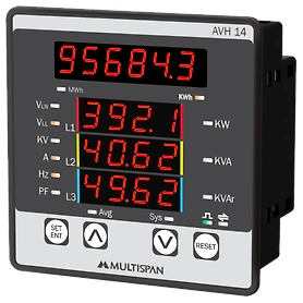 Multifunction Meter with KWH display