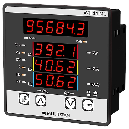 Multifunction Meter with KWH display &amp; MODBUS-12234866