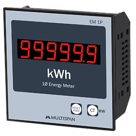 Single phase energy meter